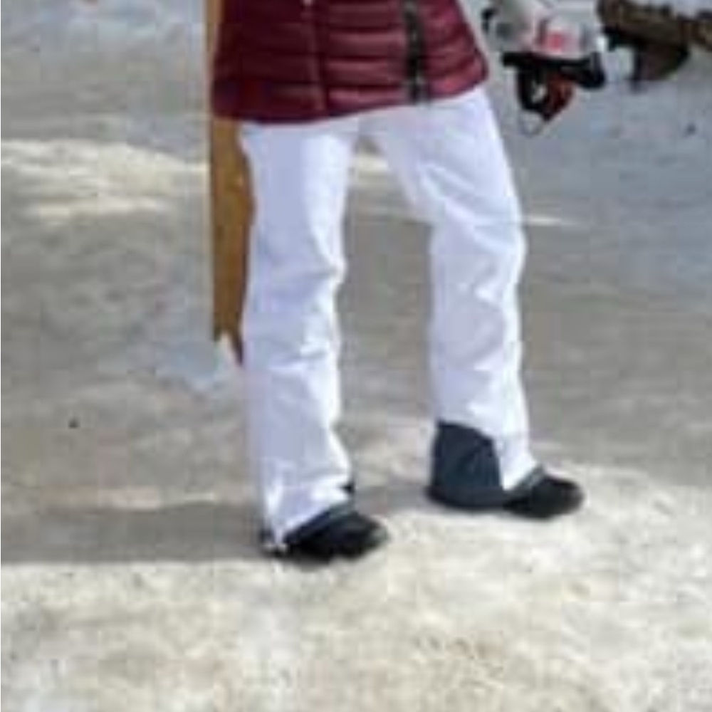 WoMen's White Snow Pants